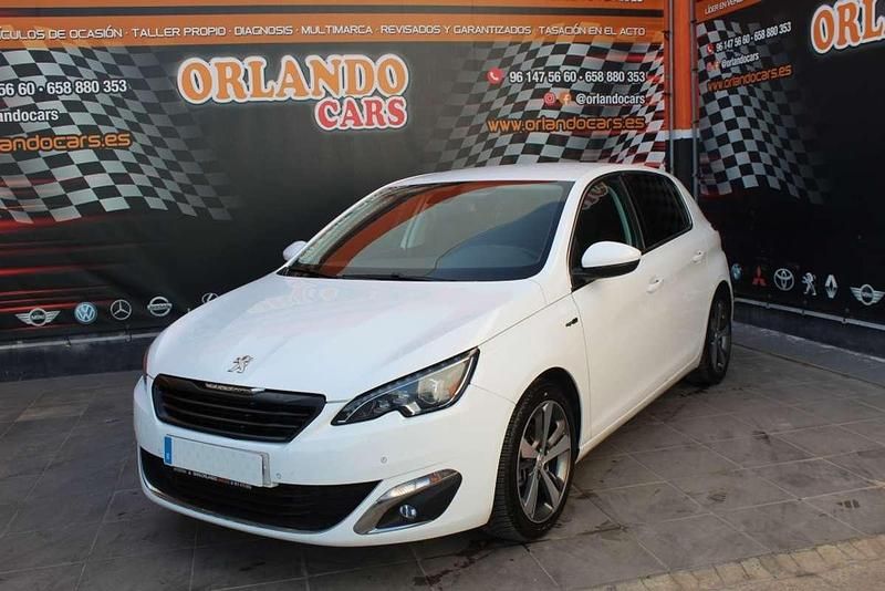 Blanco Usado 2017 Peugeot 308 GT-line Utilitario | 9890 € (Precio justo) - Imagen 1/4