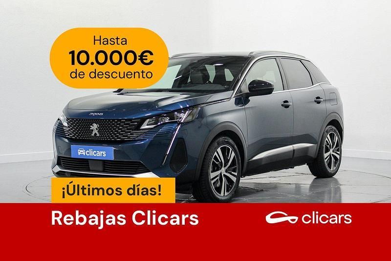 Azul Usado 2021 Peugeot 3008 GT SUV | 20.490 € (Buen precio) - Imagen 1/4