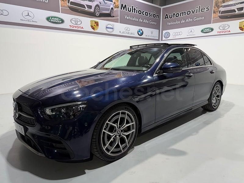 Usado Mercedes E220 194 CV (142 kW) 2021 Azul Berlina
