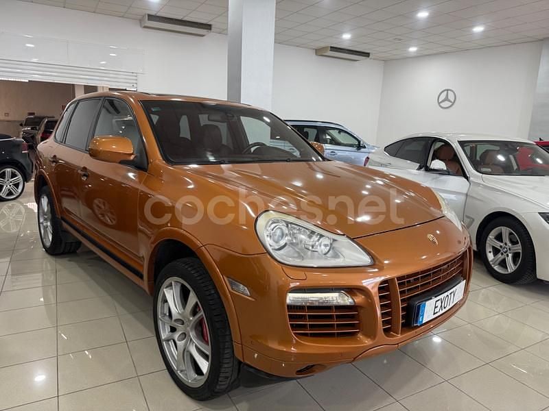 Usado Porsche Cayenne Turbo S 550 CV (404 kW) 2010 Naranja SUV