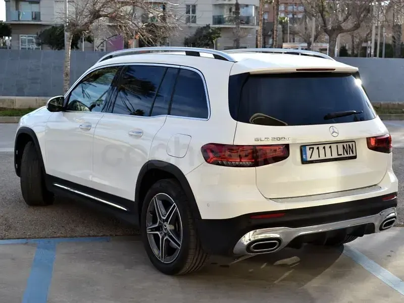 Usado Mercedes GLB200 150 CV (110 kW) 2021 Blanco SUV
