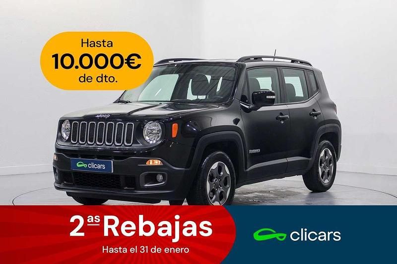 Negro Usado 2017 Jeep Renegade Longitude SUV | 11.890 € (Buen precio) - Imagen 1/4