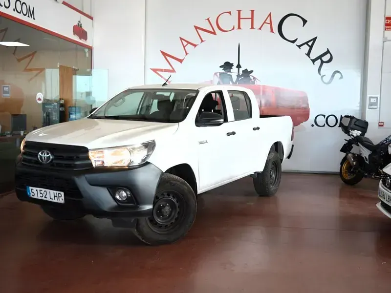 Usado Toyota HiLux 150 CV (110 kW) 2020 Blanco Pickup/Camioneta