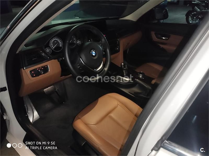 Usado BMW 316 Luxury Line 116 CV (85 kW) 2014 Blanco Berlina