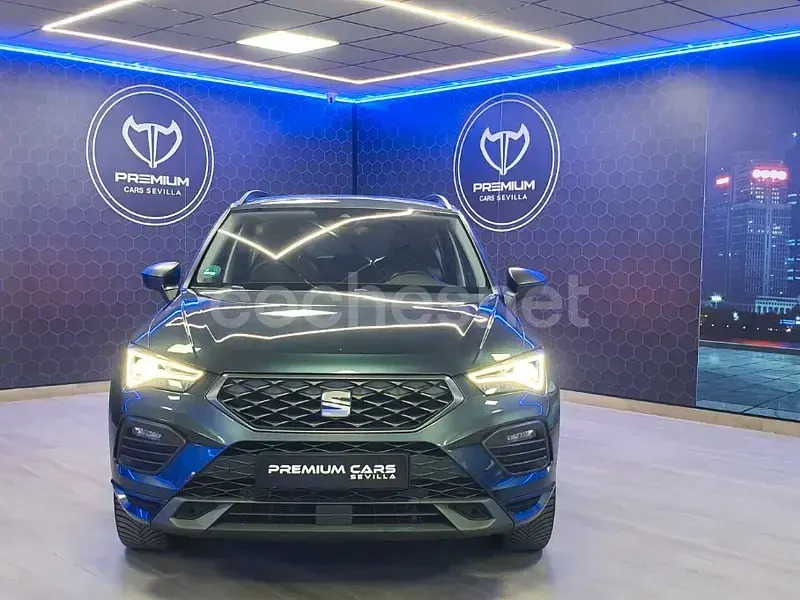 Usado Seat Ateca FR 150 CV (110 kW) 2021 Gris / plata SUV