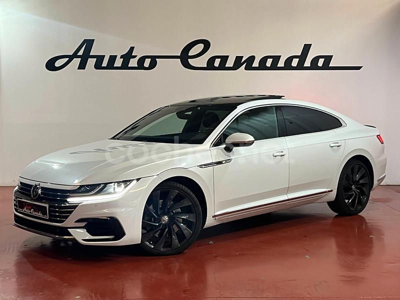 Blanco Usado 2018 VW Arteon R-line Berlina | 23.800 € (Precio justo) - Imagen 1/4