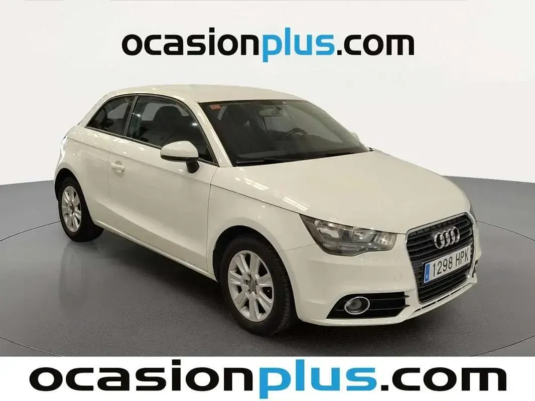 Usado Audi A1 Attraction 86 CV (63 kW) 2013 Blanco Utilitario