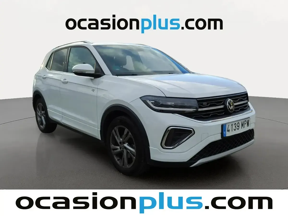Usado VW T-Cross R-line 116 CV (85 kW) 2024 Blanco SUV