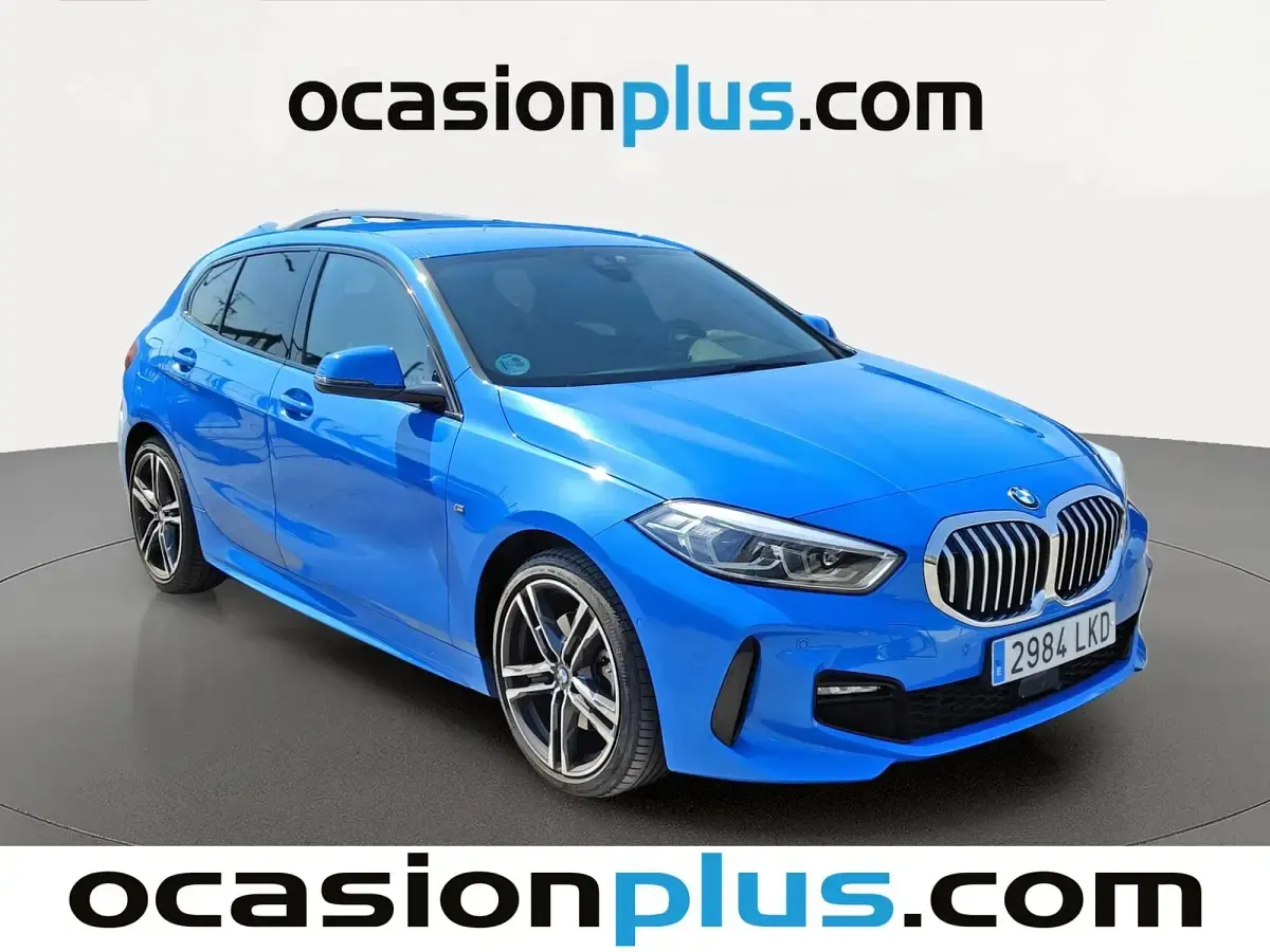 Usado BMW 118 140 CV (102 kW) 2020 Azul Utilitario