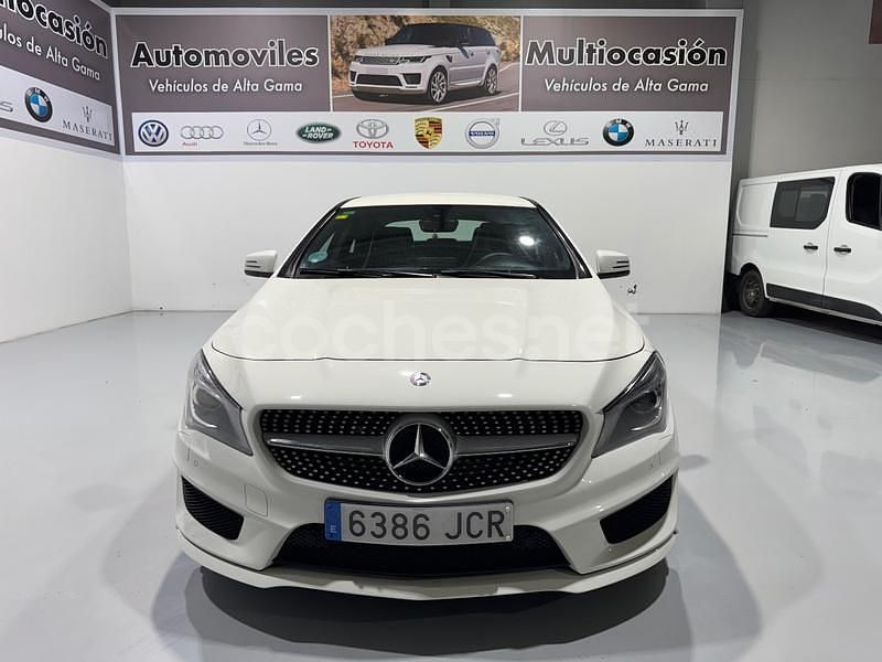 Usado Mercedes CLA200 136 CV (100 kW) 2015 Blanco Berlina