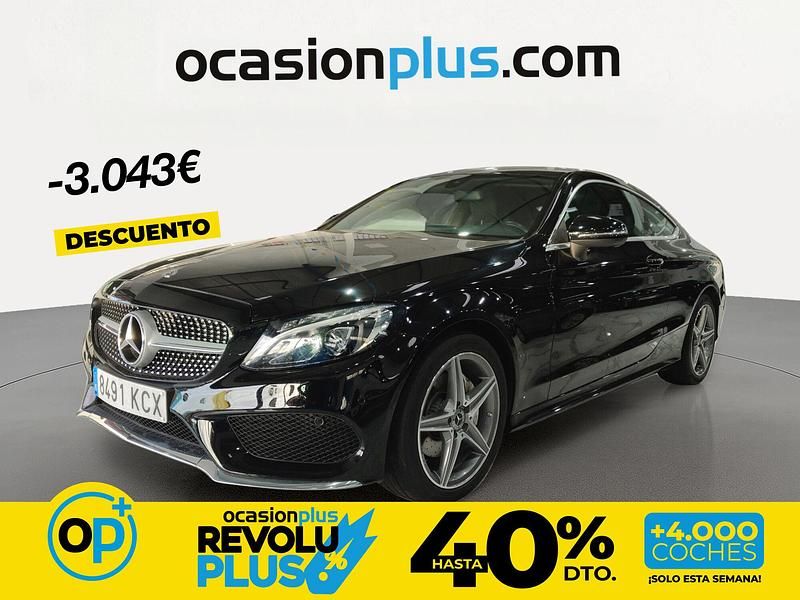 Usado Mercedes C220 AMG 170 HP (125 kW) 2017 Preto Coupé