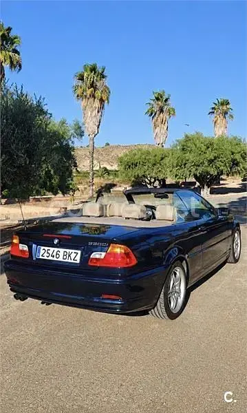 Usado BMW 330 Cabriolet 231 CV (169 kW) 2001 Azul Descapotable
