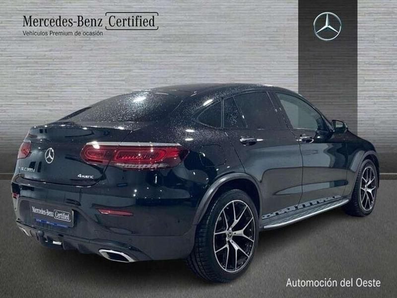 Usado Mercedes GLC300 AMG line 247 CV (181 kW) 2021 Negro SUV