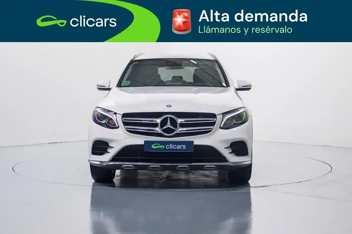 Usado Mercedes GLC250 204 CV (150 kW) 2016 Blanco Coupe