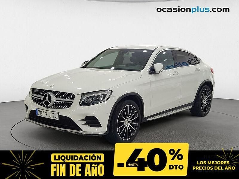 Blanco Usado 2016 Mercedes GLC250 AMG Coupe | 31.990 € (Precio justo) - Imagen 1/4