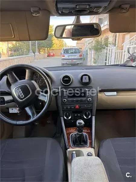 Begagnad Audi A3 Ambition 140 HK (102 kW) 2007 Svart Halvkombi