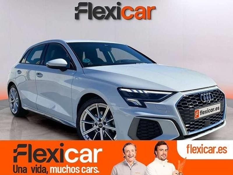 Blanco Usado 2023 Audi A3 Sportback S-Line Utilitario | 23.590 € (Super precio) - Imagen 1/4