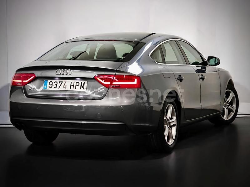 Usado Audi A5 Sportback 143 CV (105 kW) 2013 Gris / plata Utilitario