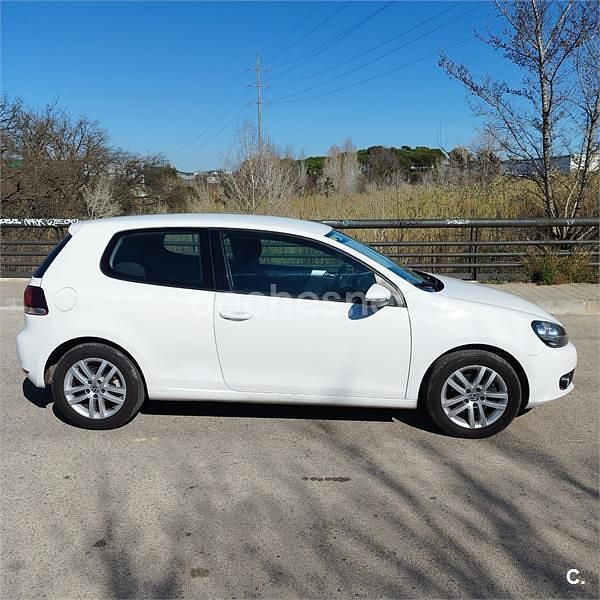 Usado VW Golf VI Sport 105 CV (77 kW) 2009 Blanco Utilitario