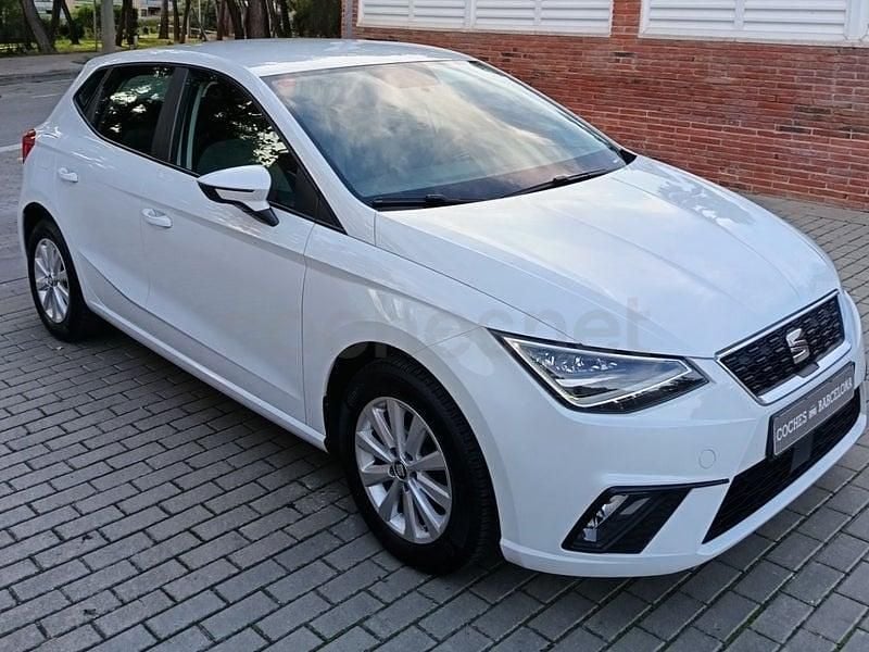 Usado Seat Ibiza Style 95 CV (69 kW) 2020 Blanco Utilitario