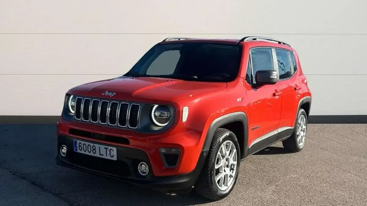 Usado Jeep Renegade Limited 151 CV (111 kW) 2021 Naranja SUV