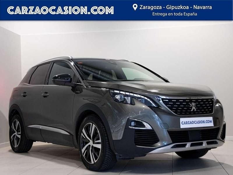 Gris Usado 2018 Peugeot 3008 GT-line Utilitario | 15.500 € (Precio justo) - Imagen 1/4