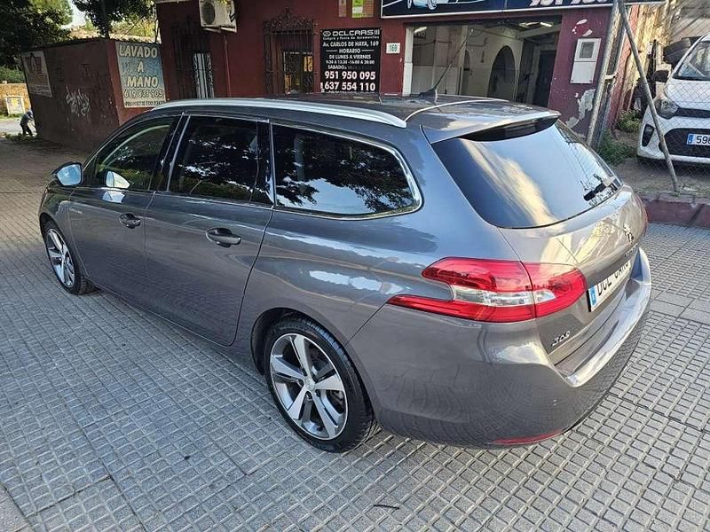 Usado Peugeot 308 SW Allure 131 CV (96 kW) 2018 Gris Familiar