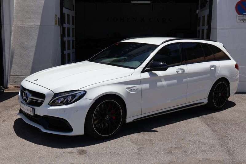Käytetty Mercedes C63 AMG AMG 476 HP (350 kW) 2015 Valkoinen Farmari