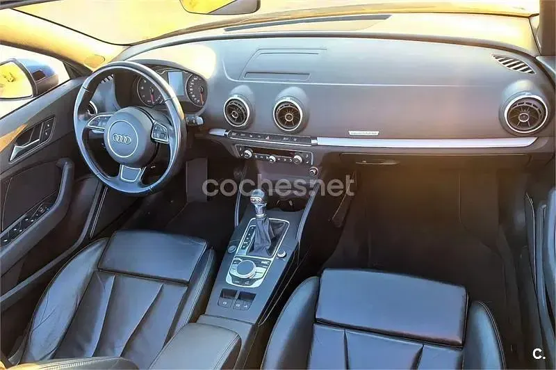 Usado Audi A3 Cabriolet Sport 184 CV (135 kW) 2016 Azul Descapotable