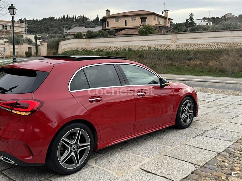 Usado Mercedes A180 109 CV (80 kW) 2019 Rojo Berlina