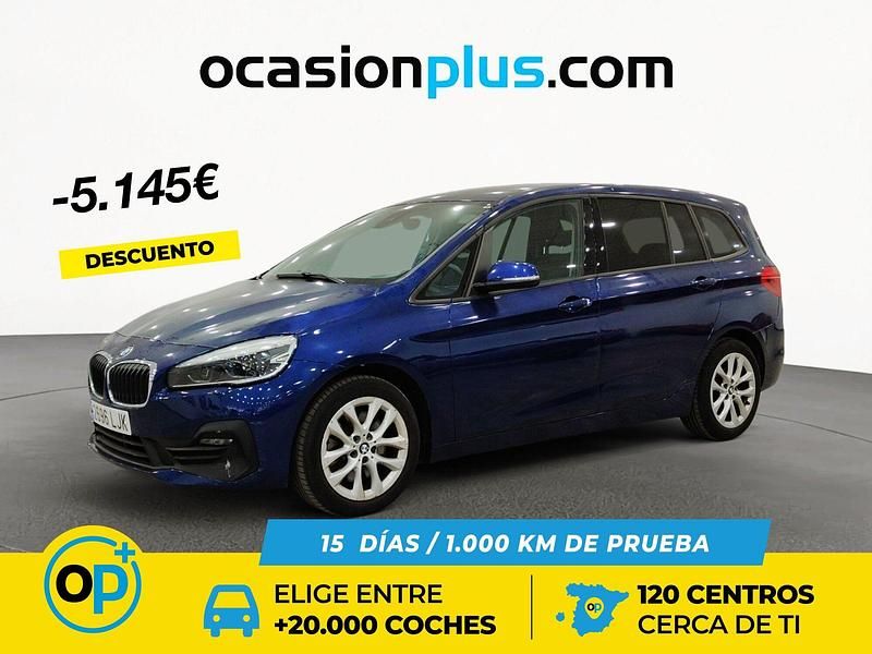 Usado BMW 218 Gran Tourer 150 CV (110 kW) 2020 Azul Monovolumen