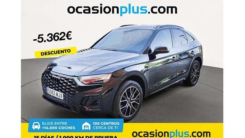 Negro Usado 2023 Audi Q5 Sportback SUV | 53.628 € (Precio justo) - Imagen 1/4