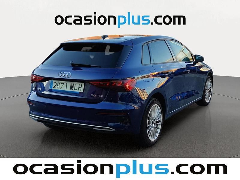 Usado Audi A3 Advanced Plus 116 CV (85 kW) 2023 Azul Berlina