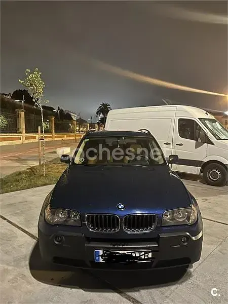 Usado BMW X3 150 CV (110 kW) 2005 Azul SUV