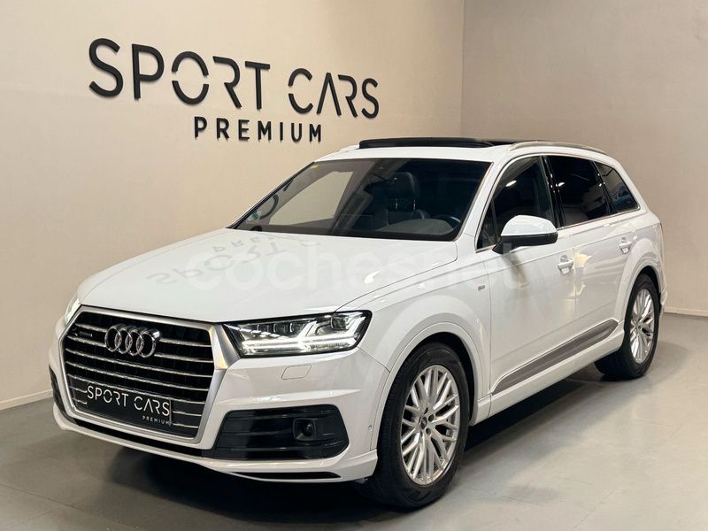 Blanco Usado 2015 Audi Q7 S-Line SUV | 26.990 € (Precio justo) - Imagen 1/4