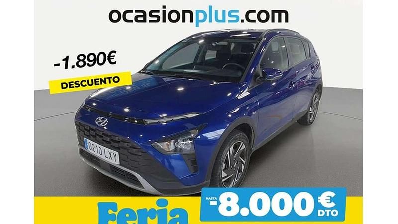 Azul Usado 2022 Hyundai Bayon SUV | 18.900 € (Un poco caro) - Imagen 1/4