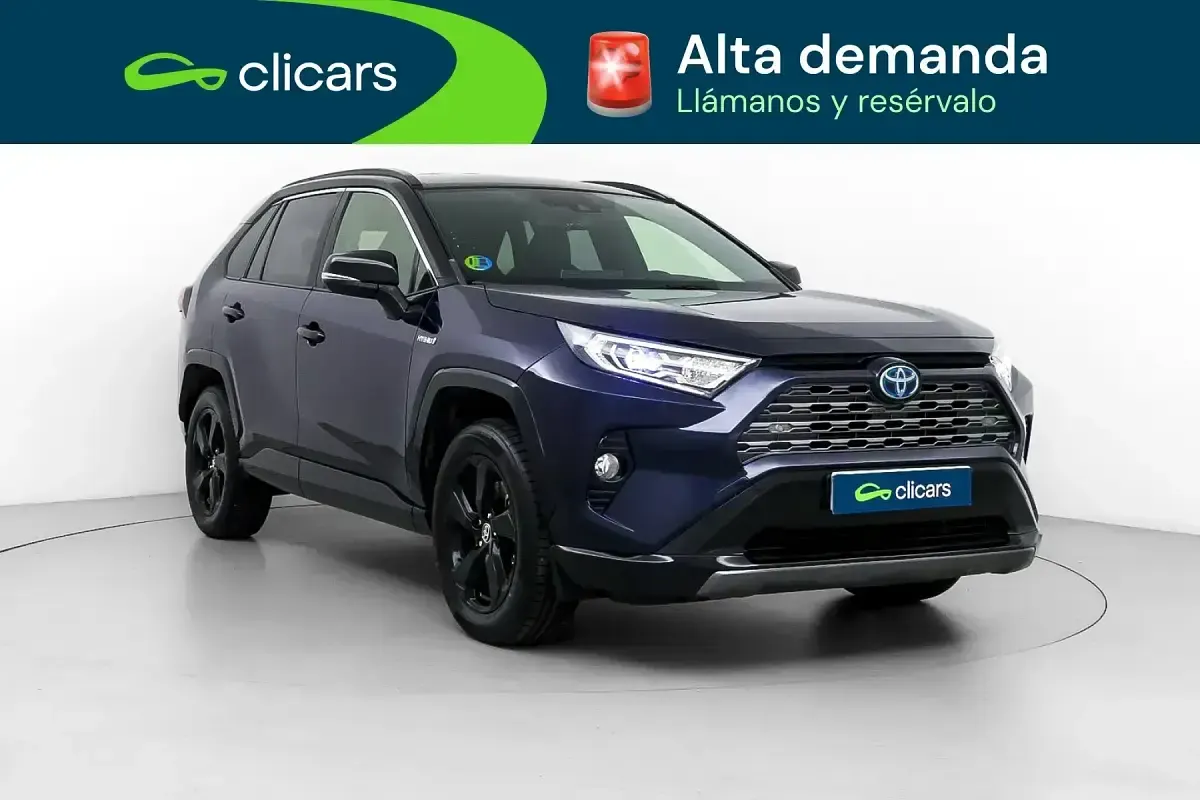 Usado Toyota RAV4 Hybrid 218 CV (160 kW) 2020 Azul SUV