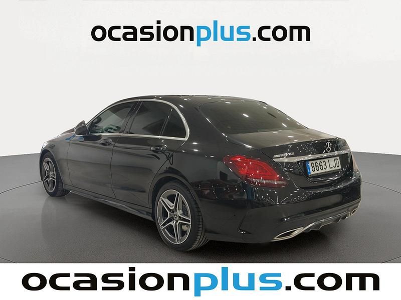 Usado Mercedes C180 AMG 156 CV (114 kW) 2020 Negro Berlina