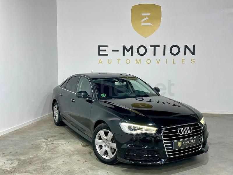 Usado Audi A6 190 CV (139 kW) 2018 Negro Berlina