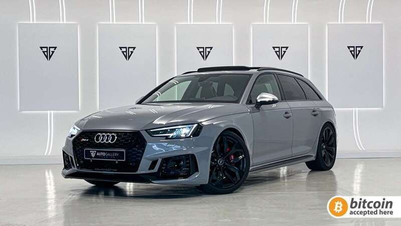 Gris Usado 2018 Audi RS4 Design Familiar | 59.900 € (Precio justo) - Imagen 1/4