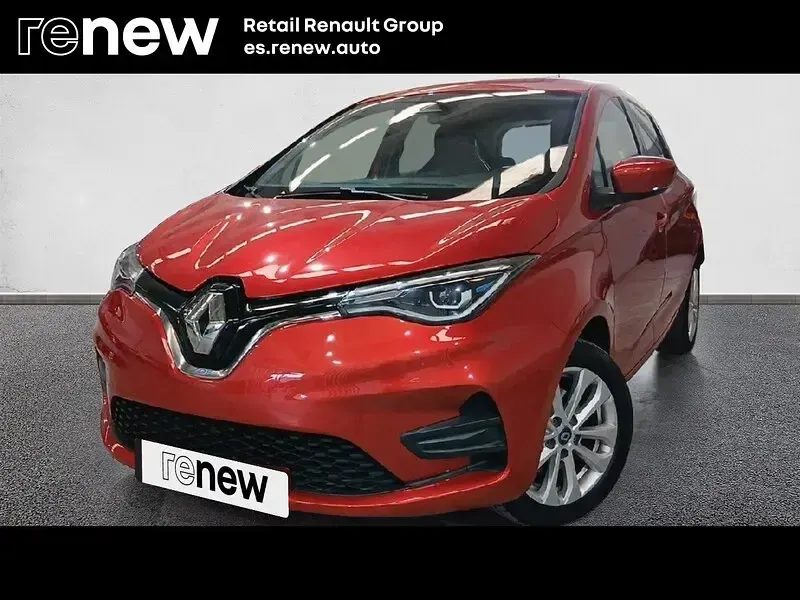 Usado Renault Zoe Intens 80 kW (110 CV) 2020 Rojo Utilitario