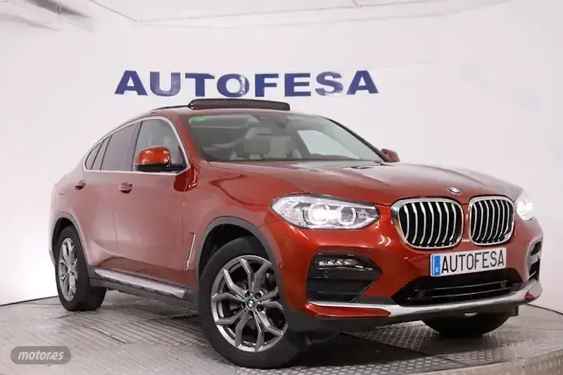 Usado BMW X4 184 CV (135 kW) 2020 Granate SUV