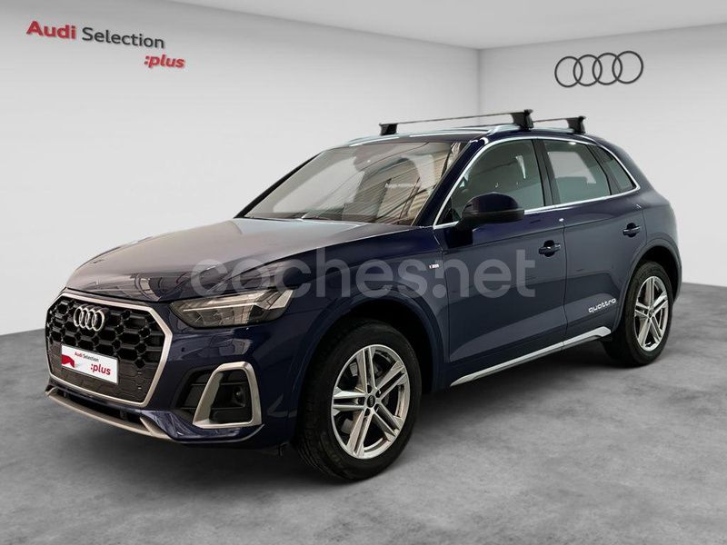 Azul Usado 2021 Audi Q5 SUV | 40.990 € (Caro) - Imagen 1/4