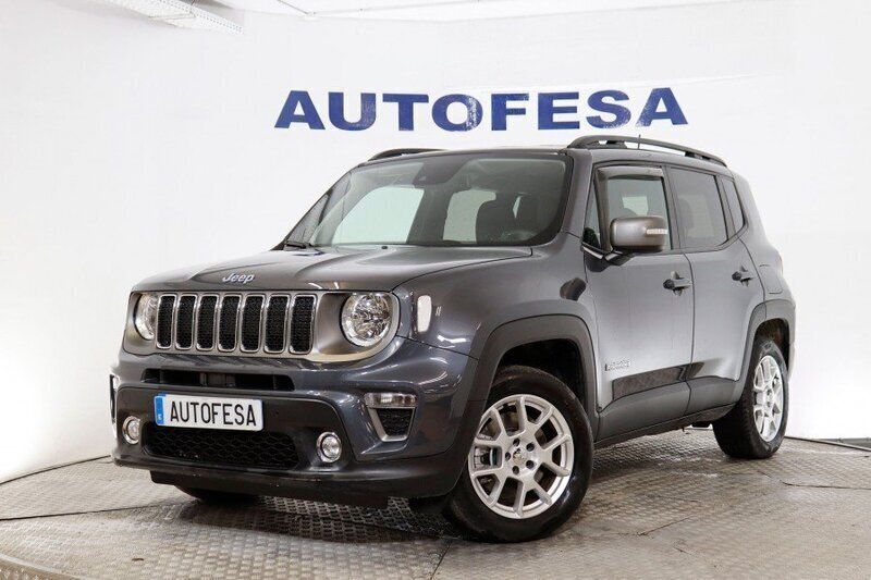 Gris Usado 2021 Jeep Renegade Longitude SUV | 23.500 € (Precio justo) - Imagen 1/4
