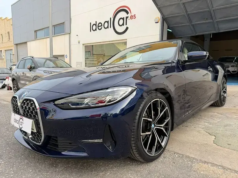 Usado BMW 420 Comfort Edition 184 CV (135 kW) 2021 Azul Descapotable
