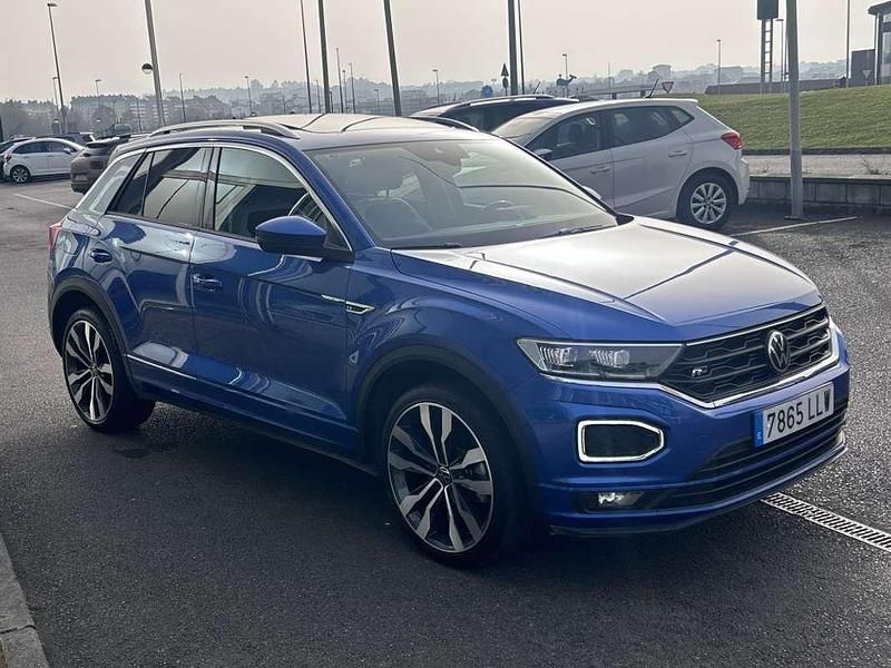 Usado VW T-Roc Sport 150 CV (110 kW) 2020 Azul SUV