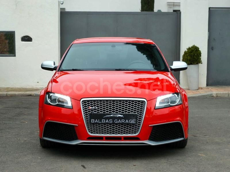 Usado Audi RS3 Exclusive 340 CV (250 kW) 2013 Rojo Berlina