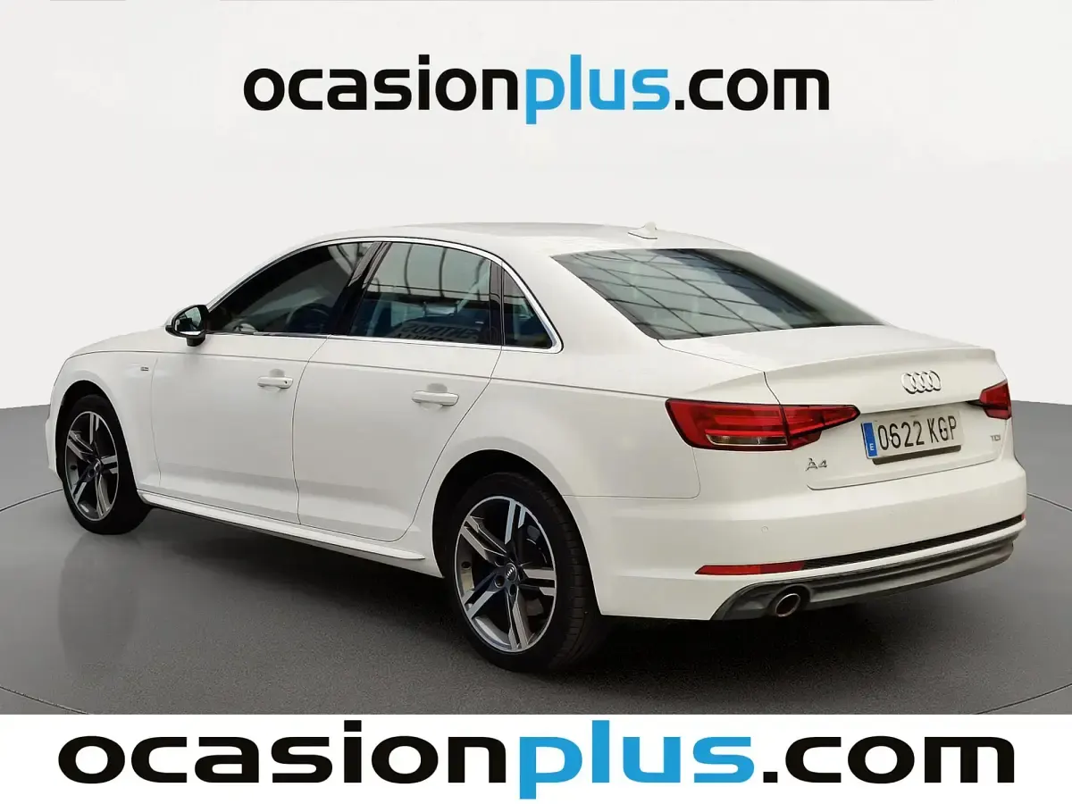 Usado Audi A4 S-Line 150 CV (110 kW) 2018 Blanco Berlina