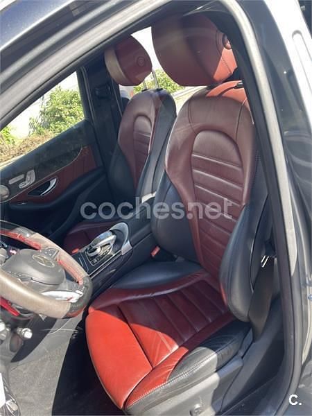 Usado Mercedes GLC220 194 CV (142 kW) 2018 Gris / plata Coupe