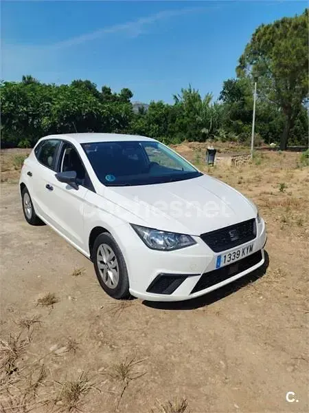 Usado Seat Ibiza XCELLENCE 90 CV (66 kW) 2019 Blanco Utilitario